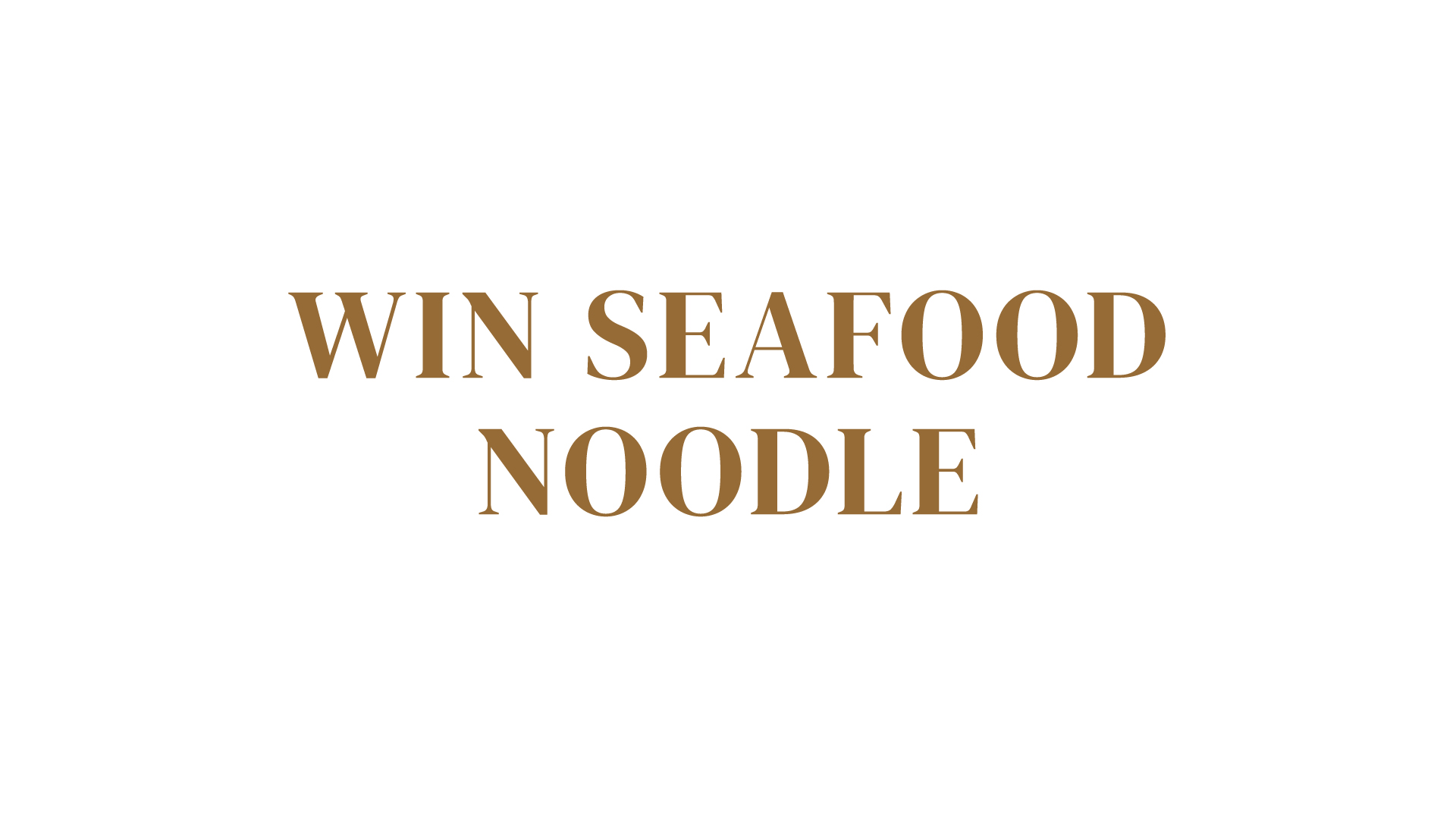 Win Seafood Noodle