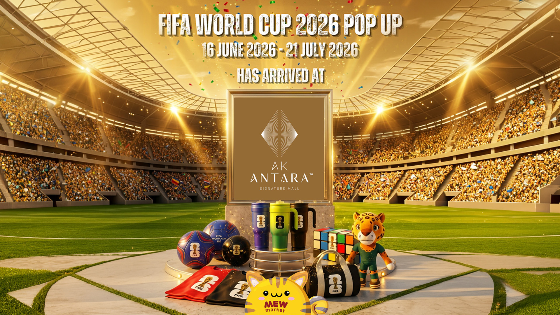 FIFA World Cup 2026 Pop Up