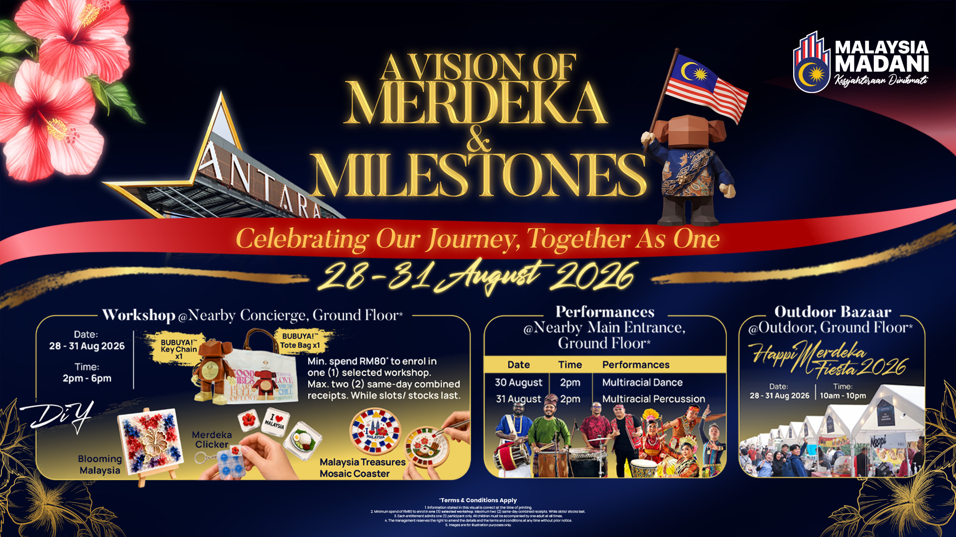 A Vision of Merdeka & Milestones